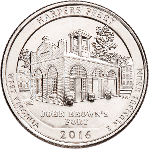 2016-D Harpers Ferry National Historical Park Quarter Main Image