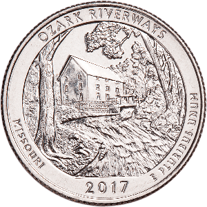 2017-P Ozark National Scenic Riverways Quarter Main Image