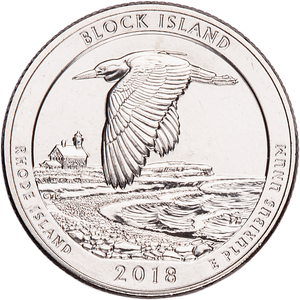 2018-D Block Island National Wildlife Refuge Quarter Main Image