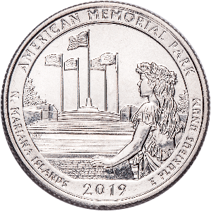 2019-D American Memorial Park Quarter Main Image