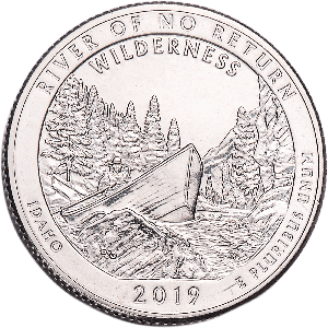 2019-D Frank Church River of No Return Wilderness Quarter Main Image