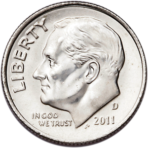 2011-D Roosevelt Dime Main Image