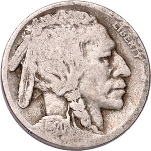 Five Cent Piece - Buffalo - 1920-S CIRC Main Image