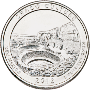 2012-S Unc. Chaco Culture National Historical Park Quarter Main Image