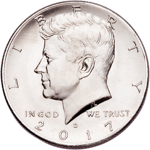 2017-D Kennedy Half Dollar Main Image