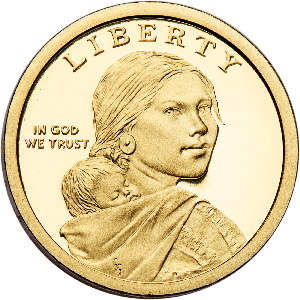 2018-S Native American Dollar Main Image