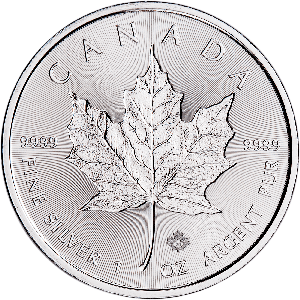 2020 Canada Silver $5 Maple Leaf Main Image