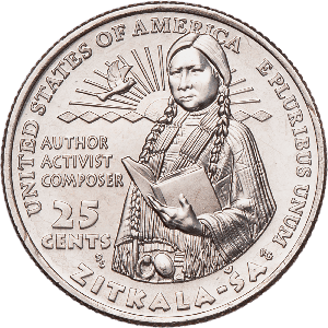 2024-D Zitkala-Ša U.S. Women Quarter Main Image