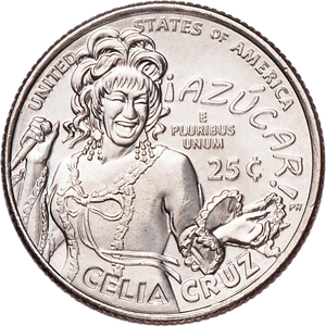 2024-P Celia Cruz U.S. Women Quarter Main Image