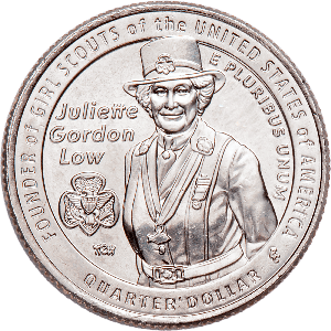 2025-D Juliette Gordon Low U.S. Women Quarter Main Image