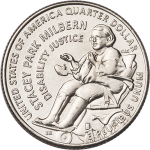 2025-D Stacey Park Milbern U.S. Women Quarter Main Image