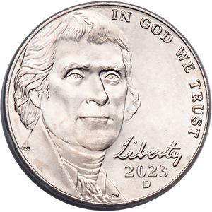 2023-D Jefferson Nickel Main Image