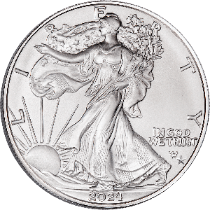 2024 American Silver Eagle, Star Privy Mark Main Image