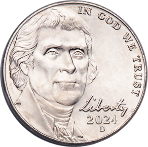2024-D Jefferson Nickel Main Image