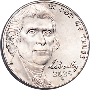 2025-P Jefferson Nickel Main Image