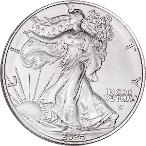 2025 $1 American Silver Eagle Main Image