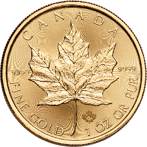 2025 Canada $50 1 oz. Gold Maple Leaf Main Image