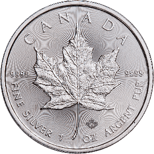 2025 Canada Silver $5 Maple Leaf Main Image