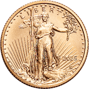 2025 $10 1/4 oz. Gold American Eagle Main Image