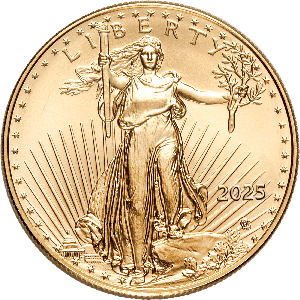 2025 $50 1 oz. Gold American Eagle Main Image