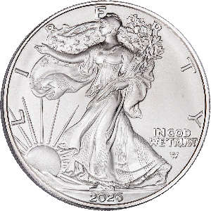 2026 $1 American Silver Eagle Main Image