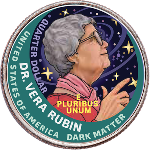 2025 Colorized Dr. Vera Rubin U.S. Women Quarter Main Image