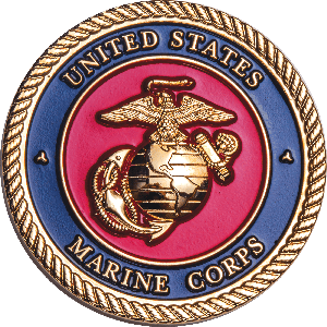 Marines Challenge Coin Main Image