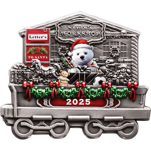 2025 Fiji Half Dollar Workshop Car for Santa Express Train Main Image