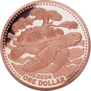 2024 Mesa Grande 5 oz. Copper $1 Turtle Island Main Image