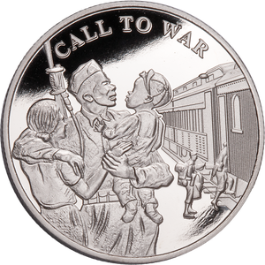 Littleton's $1 Coin Series Honoring America's Greatest Generation - Call to War Main Image