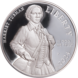 2024-P Harriet Tubman Commemorative Silver Dollar Main Image