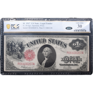 1917 $1 Legal Tender Notes Main Image