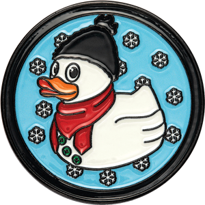 Jeep® Brand Rubber Duck Coin - Snowman Main Image