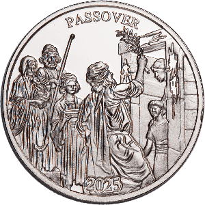 2025 Niue Half Dollar Bible Stories - Passover Main Image
