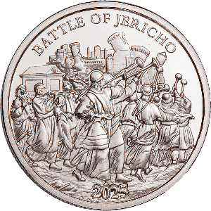 2025 Niue Half Dollar Bible Stories - Battle of Jericho Main Image