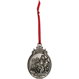 Budweiser Clydesdale Pewter Ornament Main Image