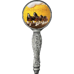 Budweiser Clydesdales Tap Handle Bar Main Image