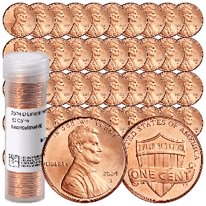 2024-D Lincoln Head Cent Roll Main Image