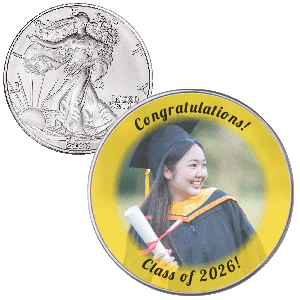 Personalized 2026 American Silver Eagle Main Image