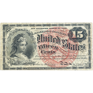 15¢ Fractional Currency Note Main Image