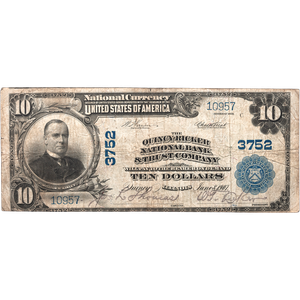 1902 $10 National Bank Note Main Image