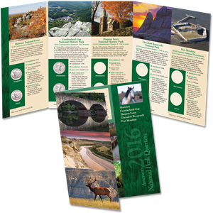 2016 America's National Park Quarter Series Colorful Folder Main Image