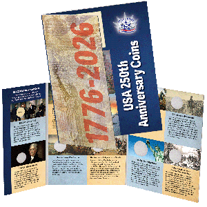 2026 USA 250th Anniversary Colorful Folder