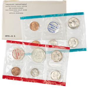 1970 U.S. Mint Set with Small Date Cent Main Image