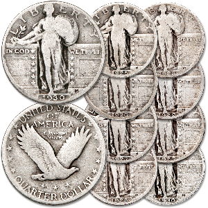 1925-1930 Standing Liberty Quarter Set Main Image