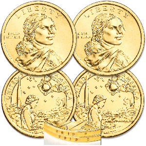 2019 P&D Native American Dollar Set Main Image