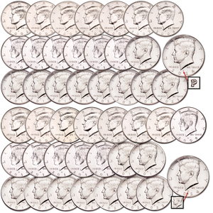 2002-2024 P&D Kennedy Half Dollar Set Main Image