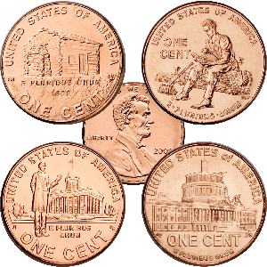 2009 Lincoln Head Cent Year Set Main Image