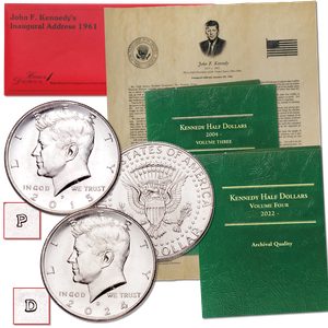 2015-2024 P&D Kennedy Half Dollar Set Main Image