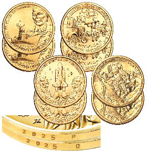 2025 P&D U.S. Innovation Dollar Set Main Image